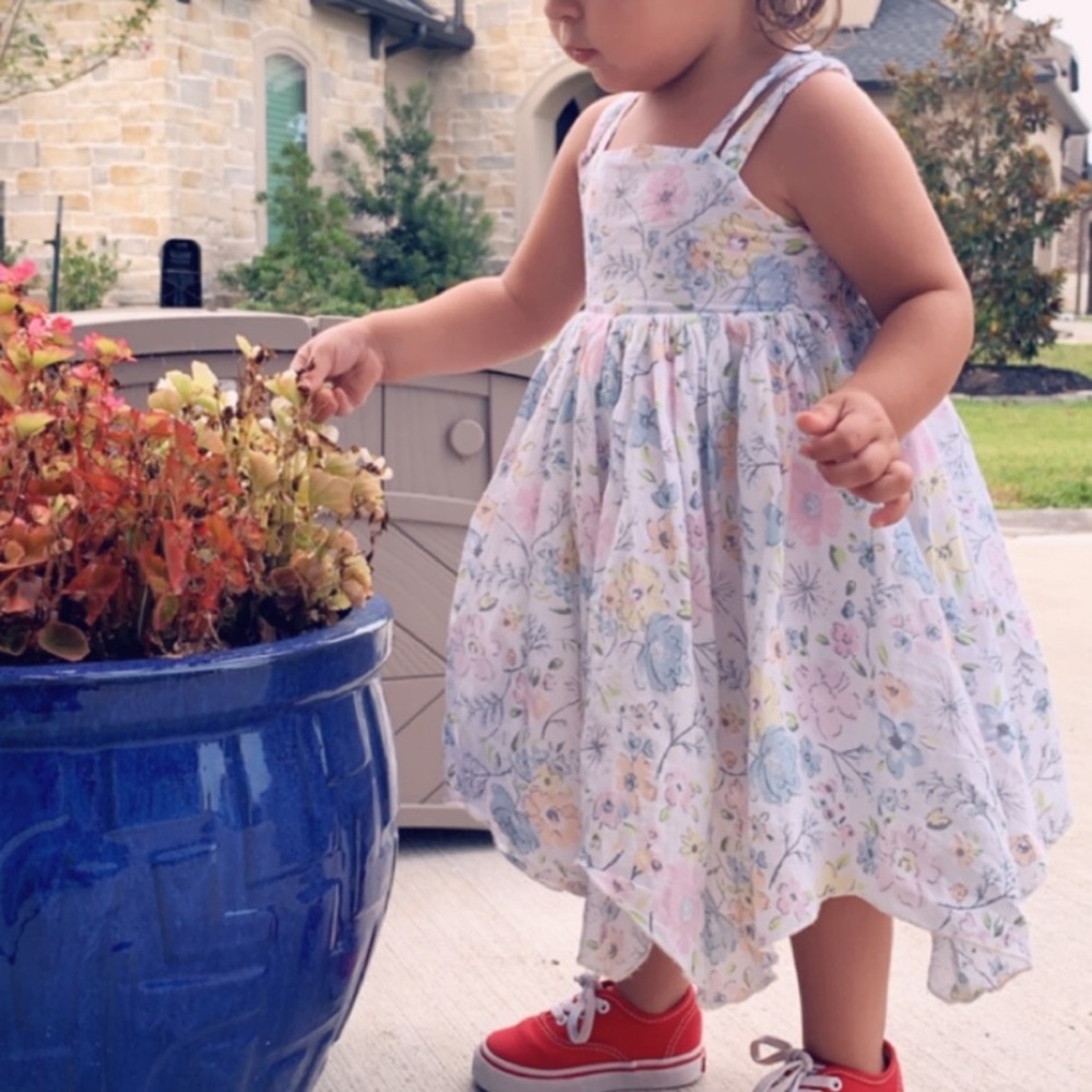 BABY GIRL FLOWY DRESS 🌷 (+MATCHING BLOOMERS)